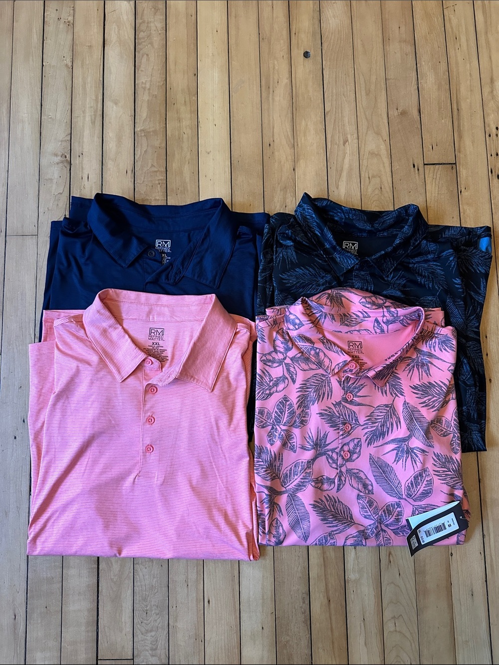 Refined Matter Men’s polo shirt set of 4